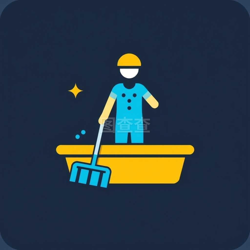 潔凈之窗 從簡單圖標透視現(xiàn)代清潔服務(wù)的專業(yè)與溫度